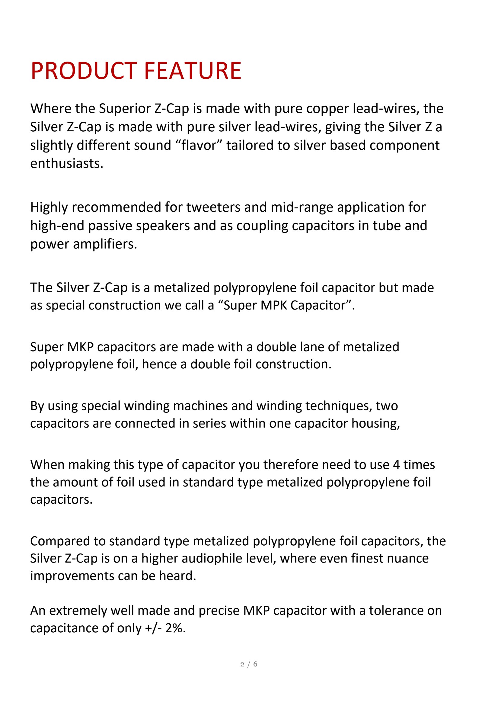 Silver-Z Cap